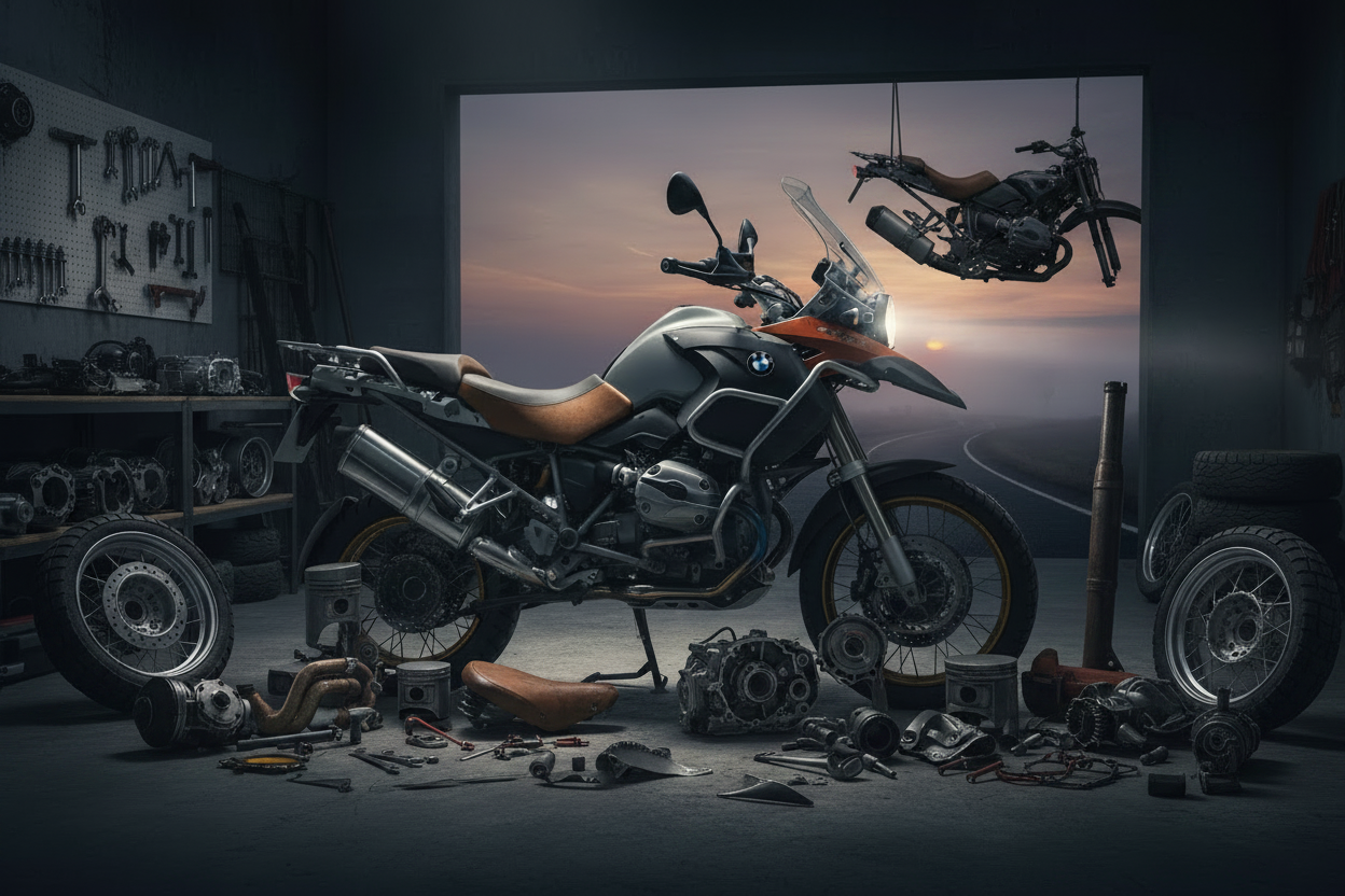 Banner BMW com peças